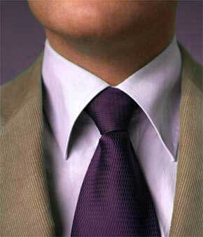 couleur de cravate violette mauve parme lavande